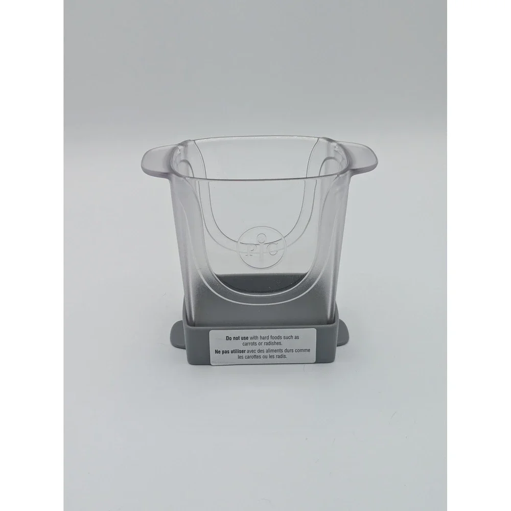 Pampered Chef Cup Slicer 100860 Gray Kitchen Gadget Prep Tool Fruit Vegetable